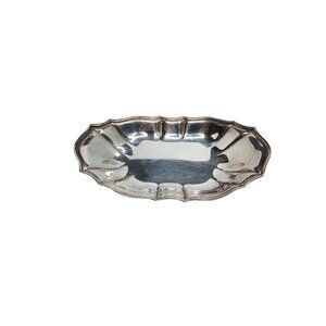 vintage international silver co. chippendales #353 silver plated tray
